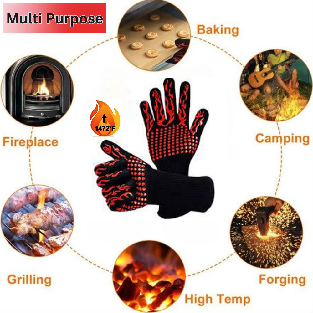 InfernoGrip™ BBQ Gloves